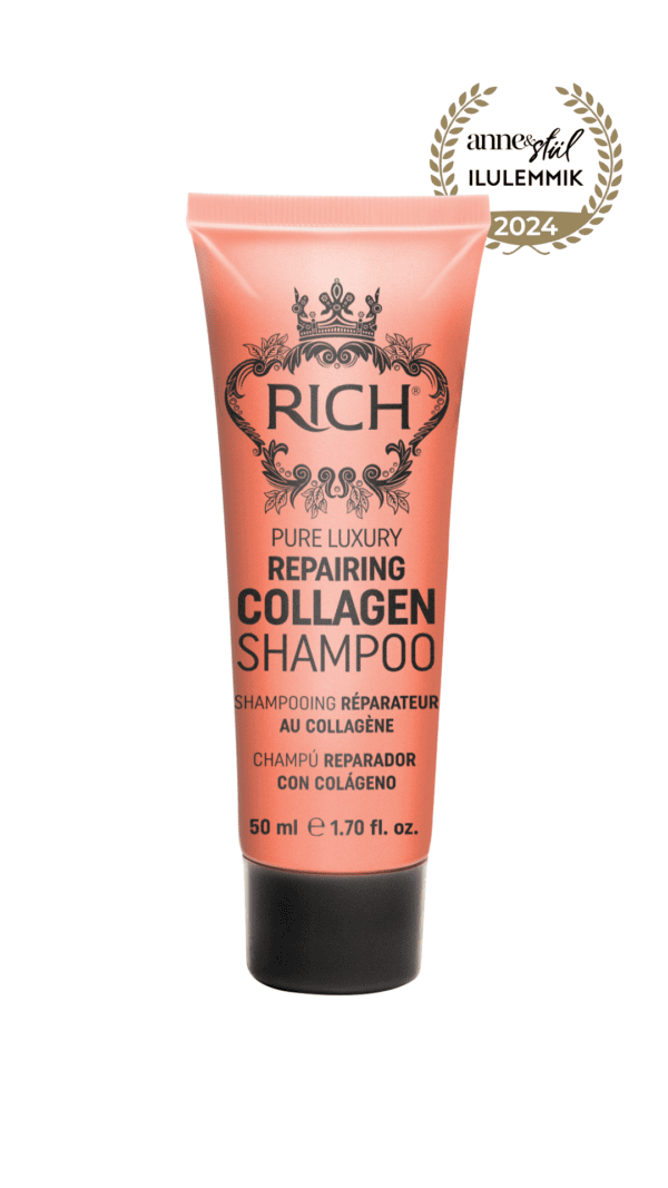 RICH Pure Luxury Repairing Collagen Shampoo 50 ml MATKAPAKKAUKSET