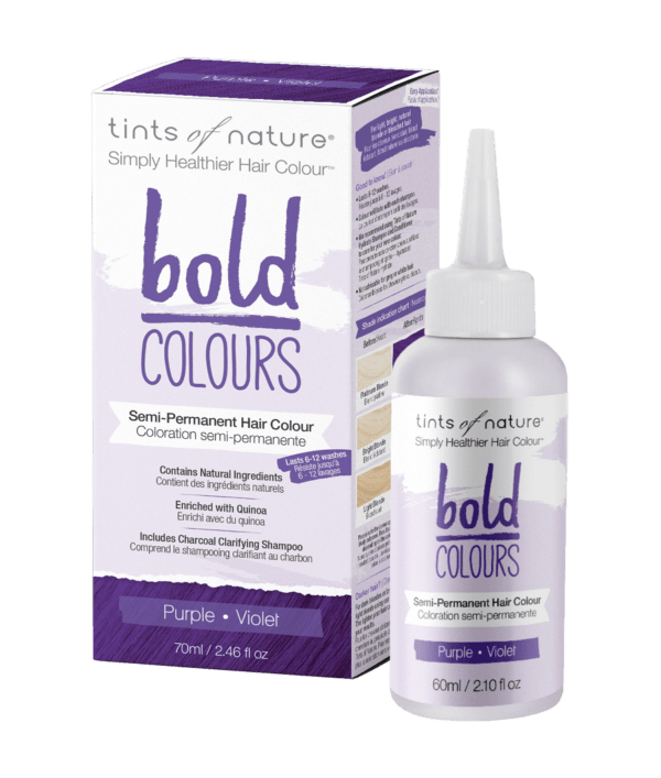 TINTS OF NATURE Bold Colours Purple 70 ml KEVYTVÄRIT