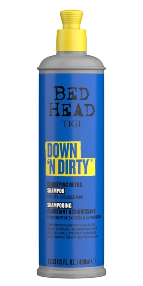 TIGI Bed Head Down N Dirty Shampoo 400 ml New MIEHILLE