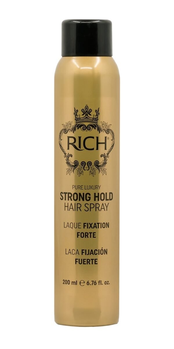 RICH Pure Luxury Strong Hold Hair Spray New 200 ml SUIHKEET